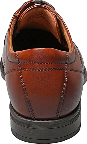 Florsheim Mens, Midtown Plain Toe Oxford Medium Cognac Men's Dress Shoes #TOP3