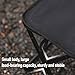 Camping Stool, Compact Folding Design, Reinforced Aluminum Frame, Breathable Fabric Seat, Portable for Outdoor Activities, Perfect for Picnics, Camping, Fishing, Hunting, Hiking, Family Gatherings,