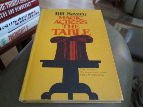 Magic Across The Table B000JFEW7S Book Cover