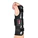 Rhegene Wrist Support Wrist Brace Strap Black for Running Athletics