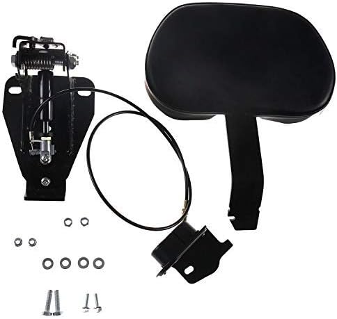 Adjustable Driver Backrest With Mount For Harley Touring Street Glide Road King Electra Glide CVO 2009-2022