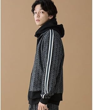 Amazon.co.jp: [ラコステ] モノグラムジャカードトラックジャケット