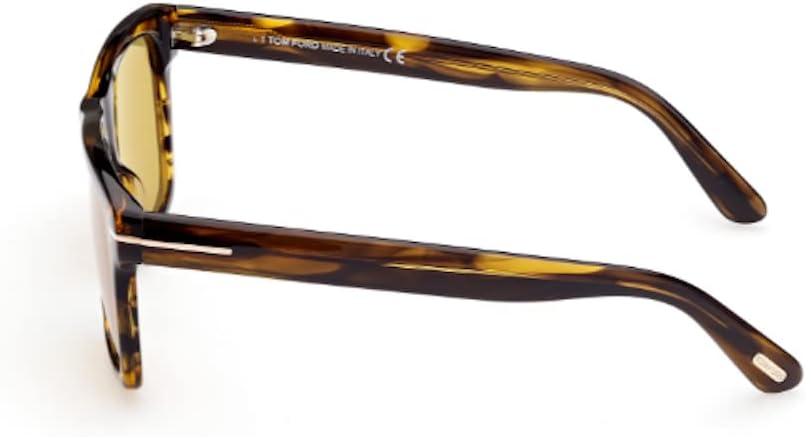 Sunglasses TOM FORD FT0906 Buckley-02 55E sunglasses Man color Havana brown lens size 56 mm