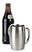RSVP International Brushed Stainless Steel Barware Collection, Double Wall Beer Mug