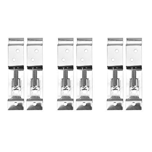 Soporte de clips de matrícula Bastidor de camión Remolque de automóvil Soporte de resorte cargado(3) Cover