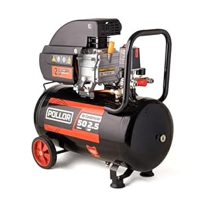 50L Air Compressor 9.6 CFM 2.5HP 8 Bar 115psi Direct Drive 50 Litre Tank (50L)