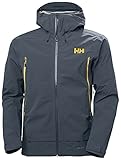 Helly-Hansen Mens Verglas Infinity Waterproof Shell Jacket, 983 Slate, Large
