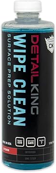 Detail King Wipe Clean - Car Surface Cleaner - Ceramic Coating Prep - Car Wax Remover - Polish Remover Pint