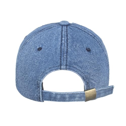 Image of Trucker Hat Distressed Baseball Cap Golf Cap Adjustable Sportswear Hat for Men Women Unisex
