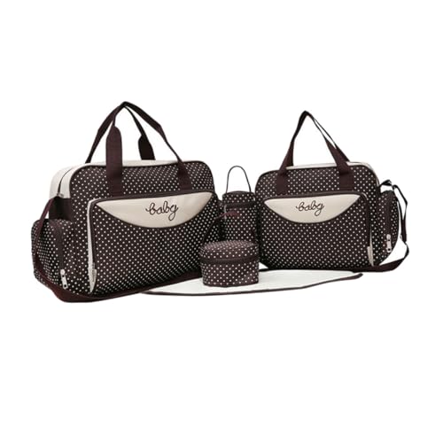 Sac à langer 5 pièces multifonction grand format iplusmile léger