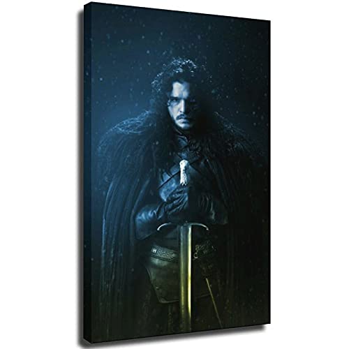 Ivyhouse Juego de Tronos - Póster de pinturas sobre lienzo, arte moderno, cuadros decorativos para...