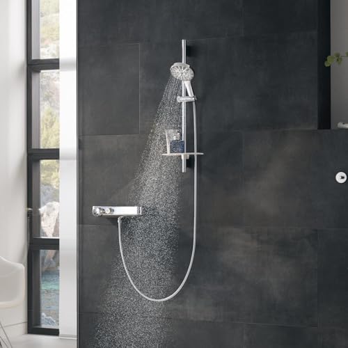 Flexible de douche GROHE VitalioFlex 27503001 1 Anti pliures Connexion universelle Surface moletée Métal Chromé - vue 7