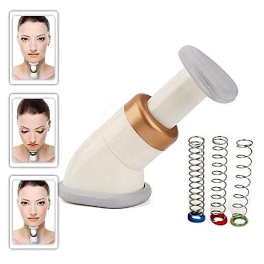 Neckline Slimmer & Toning Massager System, Double Chin Remover Facial Neck Line Exerciser Chin Massager, Face Lift Thin Jawline Double Chin Reducer, 100 Pcs Cotton Swabs, Workout for Men and Women
