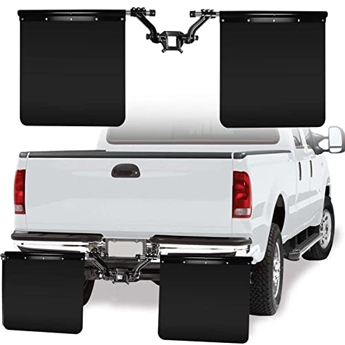 00108 Rv Mud Flap Rock Guard, Rv Rock Guards For Towing, Rock Guards For Trucks, Mud Flaps For Trucks, 2" Hitch Mounted Mud Flaps, Mud Guards For Trucks, Protect Vehicles From Scratches #TOP4