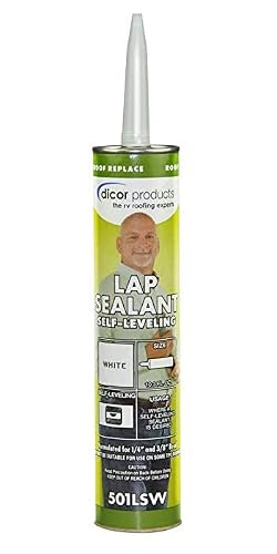 Sct Rv Skylight Outer Dome, Clear - 14" X 22", Flange 17" X 25" + Dicor 501Lsw-1 Lap Sealant Bundle #TOP3
