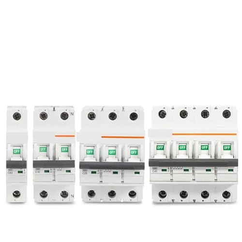 Mini-disjoncteur courbe C élimine les risques de surcharge électrique 25A 30mA