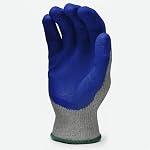G & F Products Rubber Latex Coated Work Gloves for Construction, Blue, Crinkle Pattern, X-Large (Sold by dozen, 12 Pairs) (1511XL-DZ)
