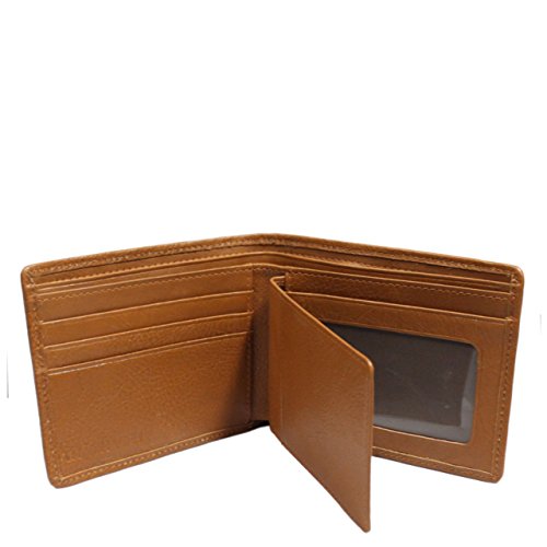 Genuine Crocodile Alligator Skin Leather Man Bifold Wallet Orange4