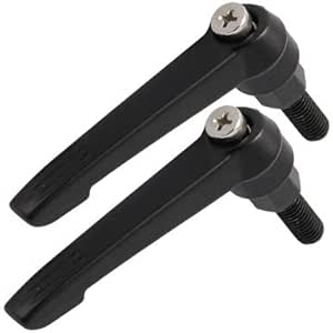 Amazon.com: Sourcingmap 2 Pcs 8mm Dia 20mm Length Thread Metal Machine ...