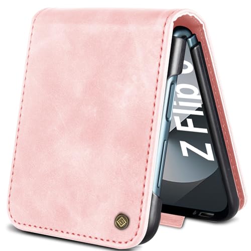 Coque Samsung Galaxy Z Flip 6 5G en cuir premium chic Giyer