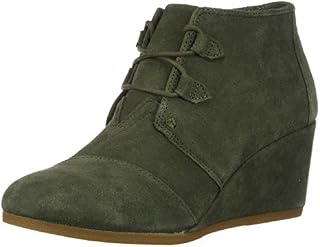 TOMS Women's Kala Oxford Bootie (10 M US, Dusty Olive)