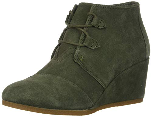 TOMS Women's Kala Oxford Bootie (10 M US, Dusty Olive)