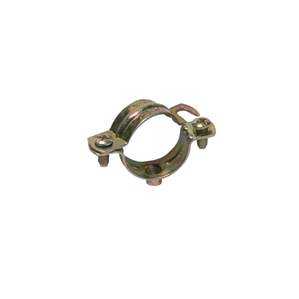 Abrazadera M6 Apolo 9B18Nk para tubo de 18 mm en acero bicromatado pack de 100 unidades