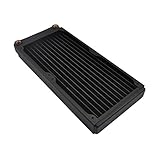 XSPC EX280 Radiator, 140mm x 2, Dual Fan, Black