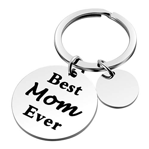 Mother’s Day Gifts, Mom Gifts From Daughter For Birthday, I'll Always Be Your Little Girl, You Will Always Be My World, Best Mom Ever Keychain From Kids Baby For Mom Valentine’s Day Christmas Gifts #TOP3