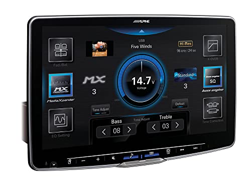 Chassis da 1 DIN Alpine ILX-F115D Digital Media Station con schermo 11\