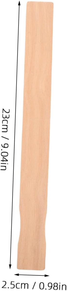 SOLUSTRE 125pcs Sticks Stirring Rod Paint Mixing Stick Wooden Stirring Tools for Easy and Even Mixing