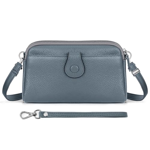 Petit sac à bandoulière en cuir HUA ANGEL avec sa sangle réglable
