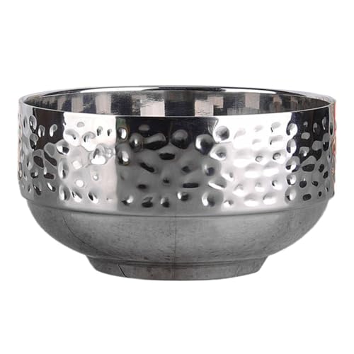 Ipetboom Ciotola in Acciaio Inossidabile Per Ramen Ciotola Per Insalata Facile Da Pulire