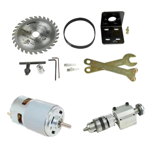 CONQUERALL 775 DC 24V Motor Table Circular Saw 12000RPM Electric Motor for Wood DIY Design