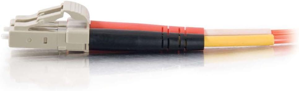 C2G/Cables to Go 33112 LC-LC 62.5/125 OM1 Duplex Multimode PVC Fiber Optic Cable , Orange (9 Meter)
