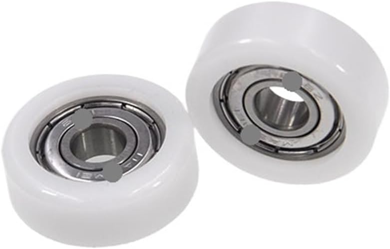 1 Pcs Plastic Coated Bearing BS60832-12 Nylon Pulley Plastic Coated Bearing BS60832-12