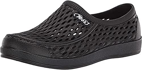 TECS Women's Summer Slip On Classic Clog Water Shoes - Lightweight, Easy to Clean and Cushioned Insole