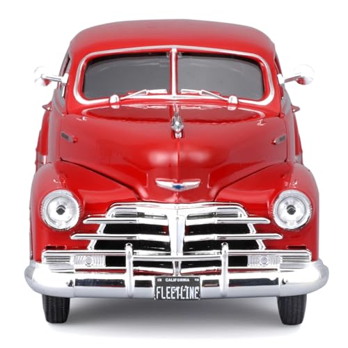 Maisto 1948 Chevrolet Fleetline 1/24 Modelo Diecast miniatura 4