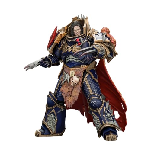 JOYTOY Warhammer 40,000 1/18 Action Figure Night Lords Konrad Curze Primarch of the Night Lords Legion Collection Model Birthday Gifts