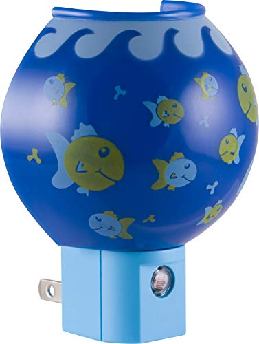 Jasco Fish Bowl Led Night Light, Dusk To Dawn, Plug-In, Ul-Listed, For Bedroom, Nursery, Bathroom, 13351 #TOP2