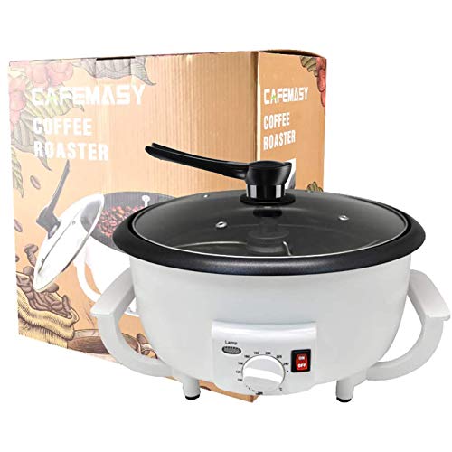 Home Coffee Bean Roaster Machine For Beginner Electric Nut Peanut Cashew Chestnuts Roasting Machine 750G Capacity #TOP7