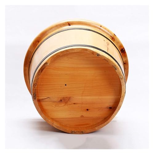 Bañera de pies de madera maciza para spa y masaje miniatura 2