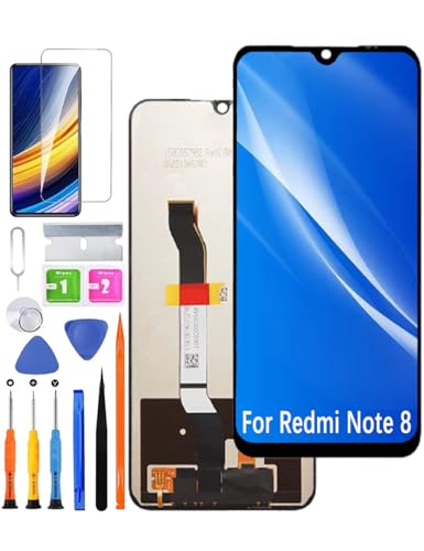HLYGZX Pantalla LCD de repuesto original para Xiaomi Redmi Note 8, M1908C3JH M1908C3JG M1908C3JI Pantalla LCD, Kit de piezas de reparación de ensamblaje de pantalla táctil (No para Note 8 pro)