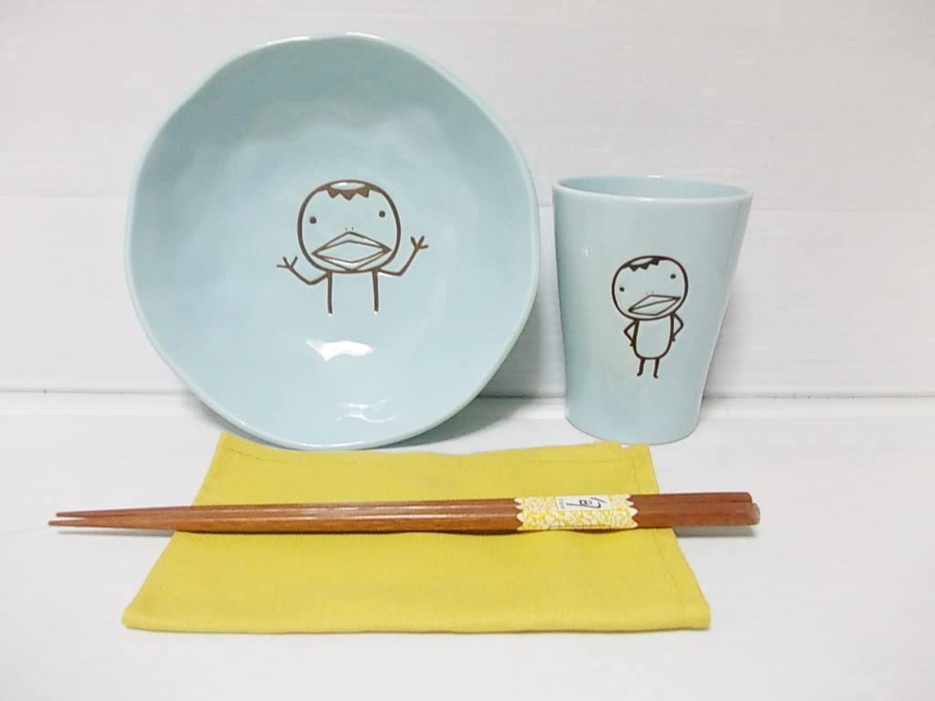 アランジアロンゾ かっぱ 食器セット 皿 フリーカップ 湯飲み