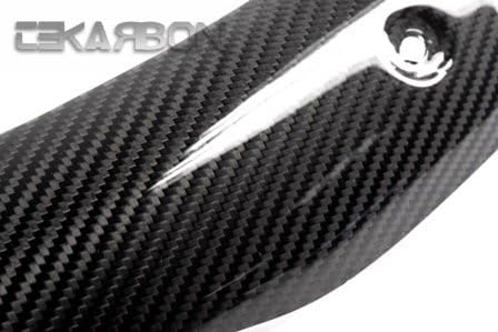 2008-2012 Triumph Street Triple Carbon Fiber Exhaust Heat Shield