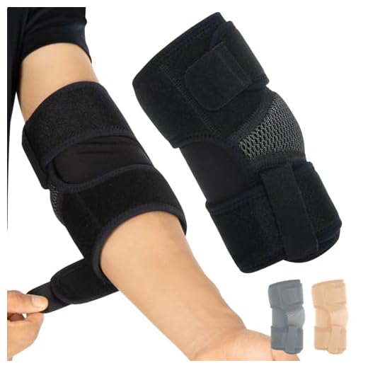 Vive Elbow Brace - Tennis Compression Sleeve - Wrap for Golfers, Bursitis, Left or Right Arm - Tendonitis Support Strap for Golf, Men and Women - Epicondylitis and Sports Recovery