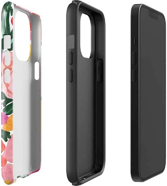 Skinit Impact Phone Case Compatible with iPhone 14 Pro - Officially Licensed Bouffants and Broken Hearts Painterly Garden Design
