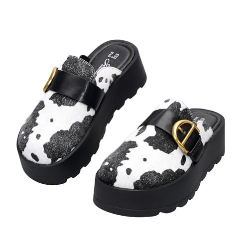 Chaussures d'été femmes style chaussons plateau et pantoufle large