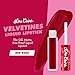 Lime Crime Velvetines Liquid Matte Lipstick, Red Rose (Ruby Red) - Bold, Long Lasting Shades & Lip Lining - Stellar Color & High Comfort for All-Day Wear - Talc-Free & Paraben-Free