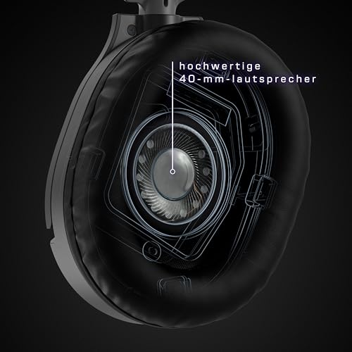 Turtle Beach Recon 70 plattformübergreifendes Gaming-Headset – PC, PS5, PS4, PlayStation, Xbox Series X|S, Xbox One, Mobilgeräte 4